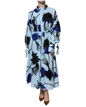 Christian Pellizzari Maxi Dresses - Blue