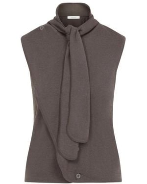 Lemaire Asymmetrischer Cardigan - Braun