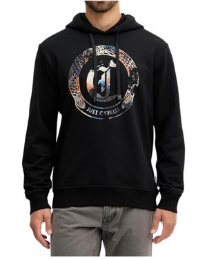 Roberto Cavalli Hoodies - Negro