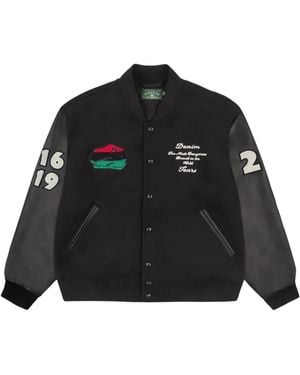 DENIM TEARS Bomber Jackets - Black