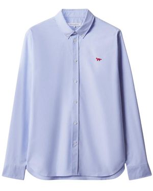 Maison Kitsuné Casual Shirts - Azul