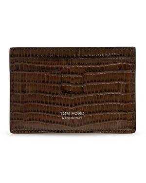 Tom Ford Wallets & Cardholders - Marrone