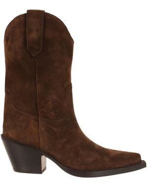 Paris Texas Cowboy Boots - Brown