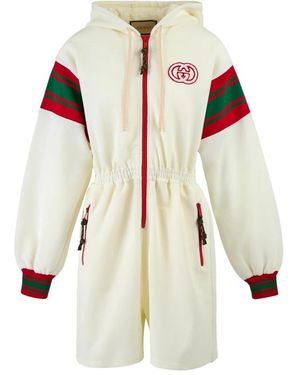 Gucci Playsuits - Wit