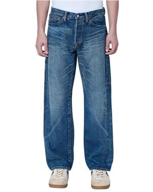 Human Made Straight Denim Pants - Blau