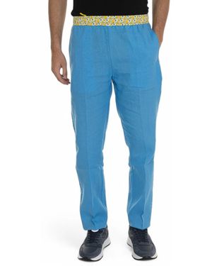 Harmont & Blaine Slim-Fit Pants - Blue