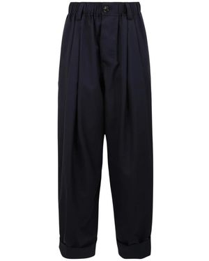 Marni Weite Hosen - Blau