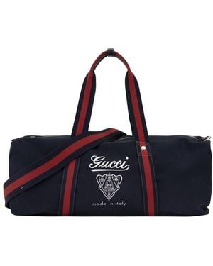 Gucci Reisetasche - Blau
