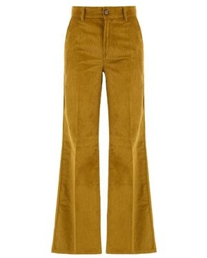 Attic And Barn Wide Pants - Yellow