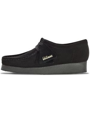 Clarks Laced Shoes - Negro
