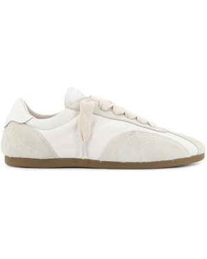 Represent Schoenen ,Wit ,Leer Panelled Lace-Up Sneakers