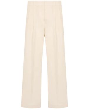 Peserico Wide Trousers - Neutro