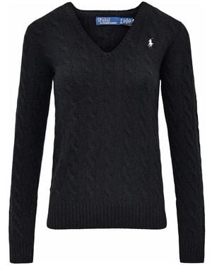 Polo Ralph Lauren V-Neck Knitwear - Blauw