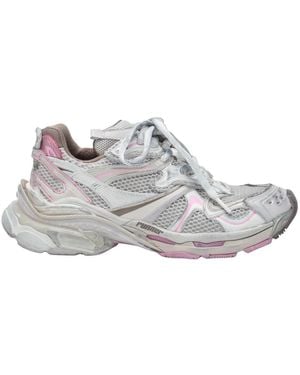 Balenciaga Niedrige Leder Runner Sneakers - Grau