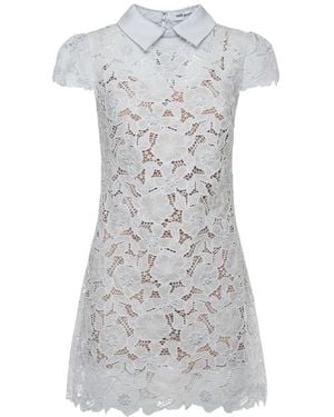 Self-Portrait Short Dresses - Grey