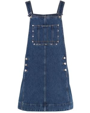 7 For All Mankind Short Dresses - Blue
