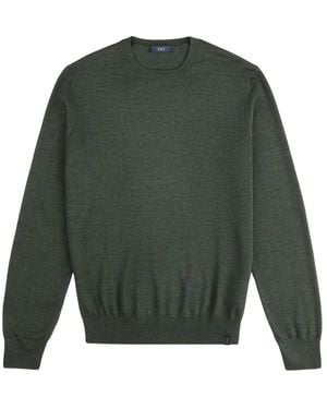 Fay Round-Neck Knitwear - Vert