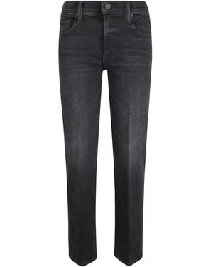 Mother Slim Fit Jeans - Grey