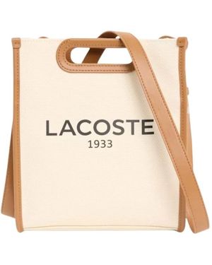 Lacoste Cross Body Bags - Neutro