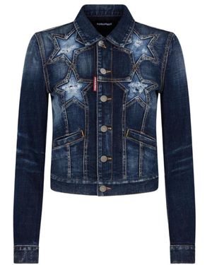 DSquared² Denim Jackets - Blu