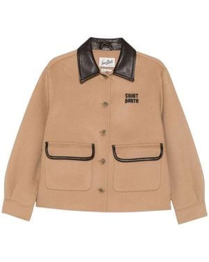 MC2 Saint Barth Light Jackets - Natural