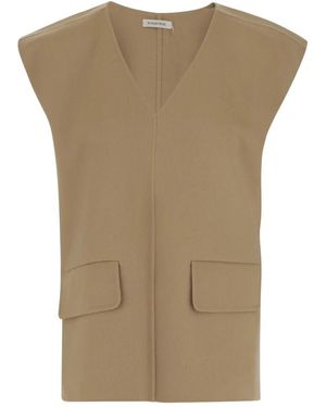 By Malene Birger Vests - Natural