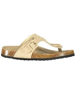 Laura Biagiotti Flip Flops - Metálico