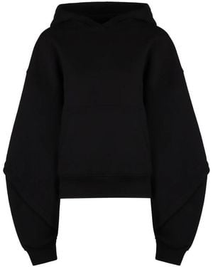 Mugler Hoodies - Black