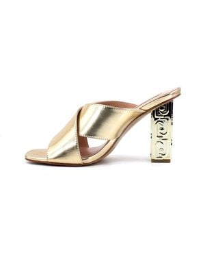 Liu Jo Heeled Mules - Neutro