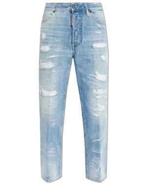 DSquared² Cropped Jeans - Azul