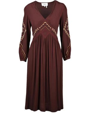 Ba&sh Midi Dresses - Brown