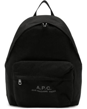 A.P.C. Backpacks - Nero