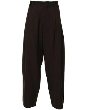 Studio Nicholson Wide Trousers - Black