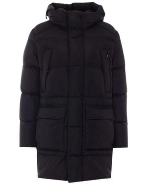 Add Jassen ,Zwart ,Leer Donsjas - Blauw