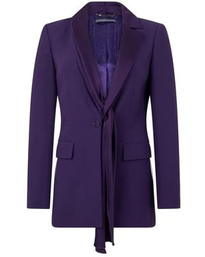 Alberta Ferretti Blazers - Violet