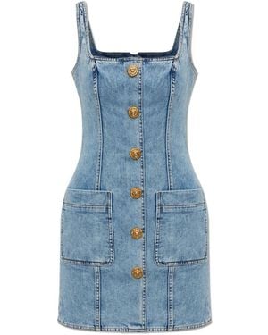 Balmain Short Dresses - Blu