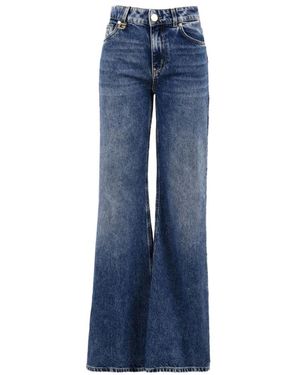 Gaelle Paris Flare Jeans - Blue