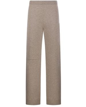 Tory Burch Straight Trousers - Grey