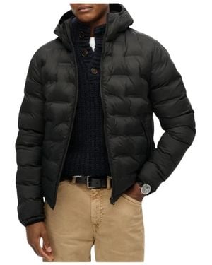 Superdry Winter Jackets - Black