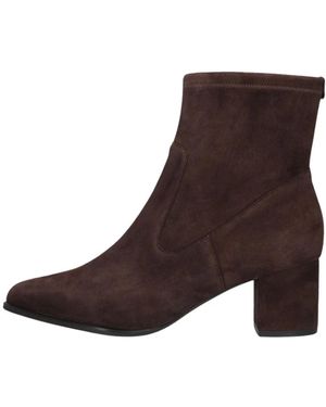 Peter Kaiser Schoenen ,Bruin ,Leer Enkellaarsjes 75320