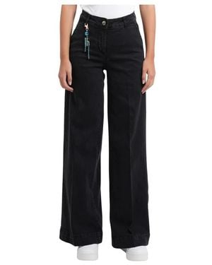 Fracomina Wide Jeans - Black