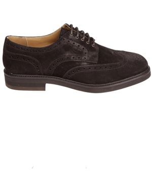 BERWICK  1707 Laced Shoes - Brown