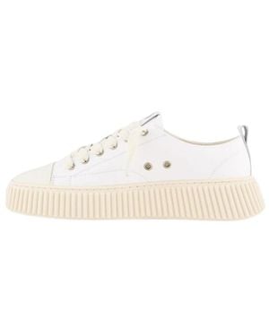 Rhun Schoenen ,Wit ,Katoen Treble 2020 Leather - Naturel