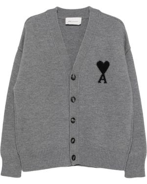 Ami Paris Cardigans - Gris
