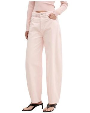 ViCOLO Chiara Barrel Jeans - Roze