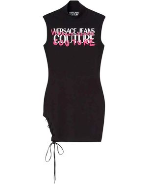 Versace Jeans Couture Short Dresses - Nero