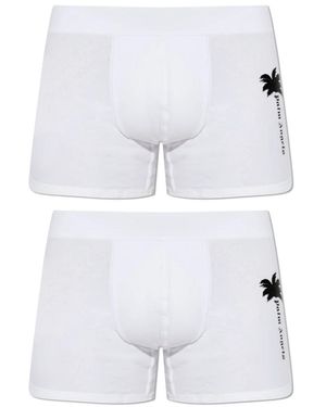 Palm Angels Bottoms - Bianco