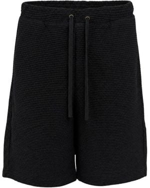 Emporio Armani Casual Shorts - Black
