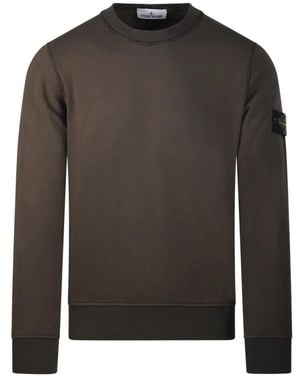 Stone Island Hoodies & Sweatvesten ,Bruin ,Sweatshirts - Groen