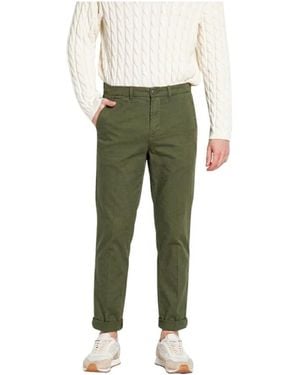 Mason's Broeken ,Groen ,Katoen Chino Broeken